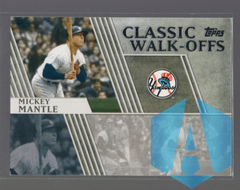2012 Topps Classic Walk-Offs #CW-7 Mickey Mantle - New York Yankees